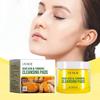 Ouhoe Turmeric Cleansing Pads - Gently Cleanse Facial Skin, Brighten, Moisturize, And Refresh Skincare Cleansing Pads