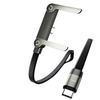 240W Elbow Fast Charging Data Cable & Phone Holder for Mobile Gaming