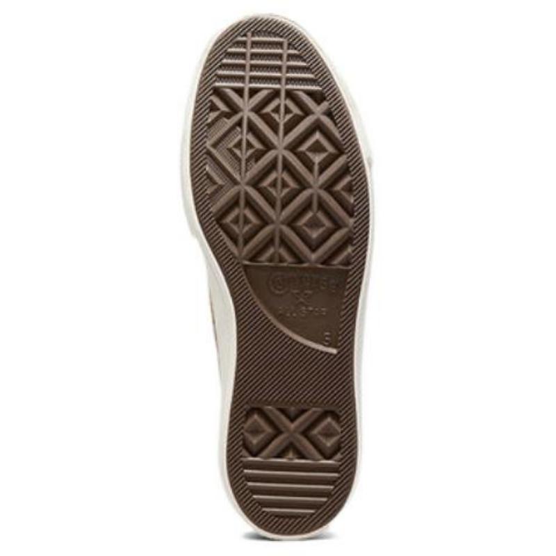 Converse Chuck Taylor All Star Comfortable and Simple Non-Slip Lightweight Low-Top Espadrilles Women's Brown White