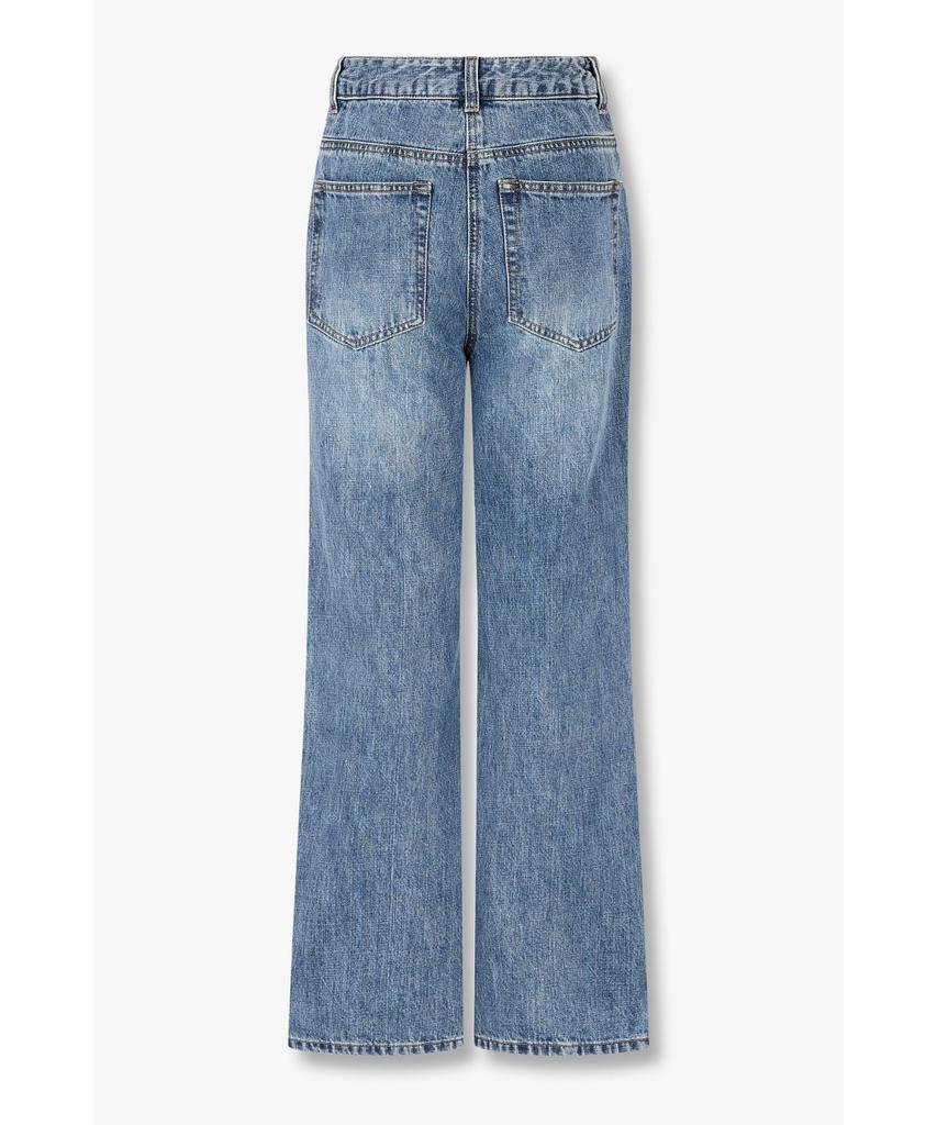 Bobeu Loose Fit Bootcut Denim Pants_Blue 7156255001