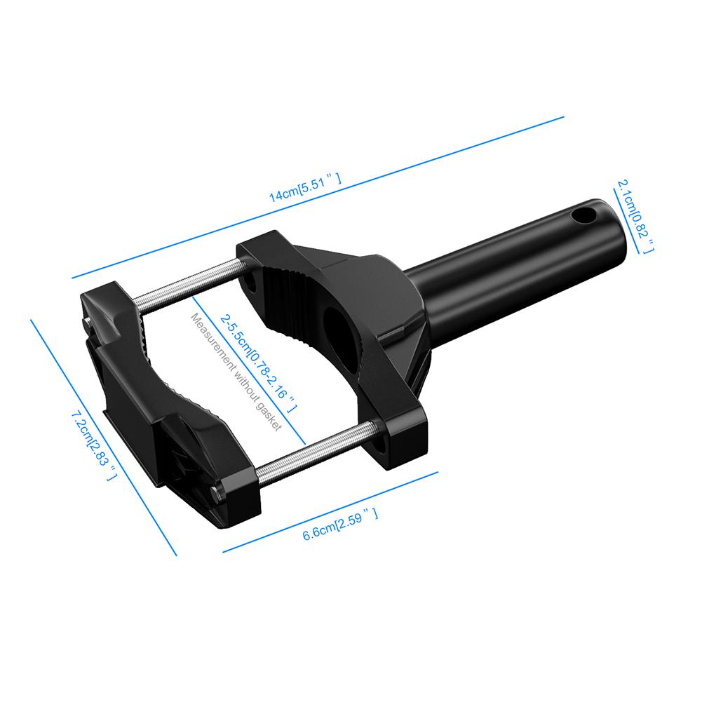 Motorcycle Bumper Modified Headlight Stand Spotlight Extension Pole Frame Support Aluminium Alloy Modification Accessories