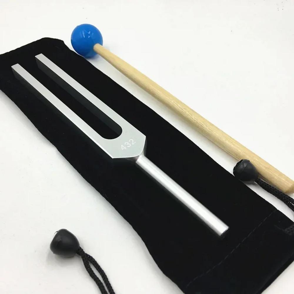 Diapason 432HZ in lega di alluminio, suono curativo, risonanza Schumann, diapason terapeutico, strumento a percussione
