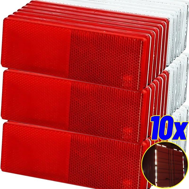 Car Night Reflective Warning Plate Sticker Universal Auto Truck Motorcycle Safety Warning Plate Reflector Sign Decal Accessories