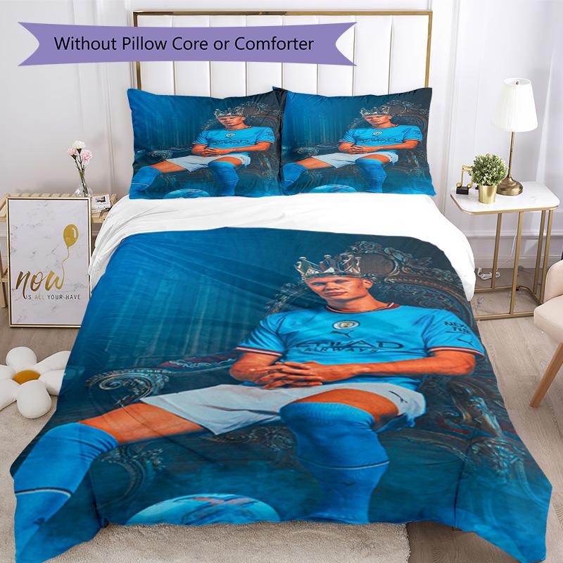 Haaland Bedding Set Suitable For Bedrooms Machine Washable Perfect Gift For Friends Family