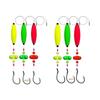 3pcs Catfish Rigs Catfish Float With Hook For Catfish Crappie Trout Fishing Tackle Accessories Equipment Rig 6/0 8/0