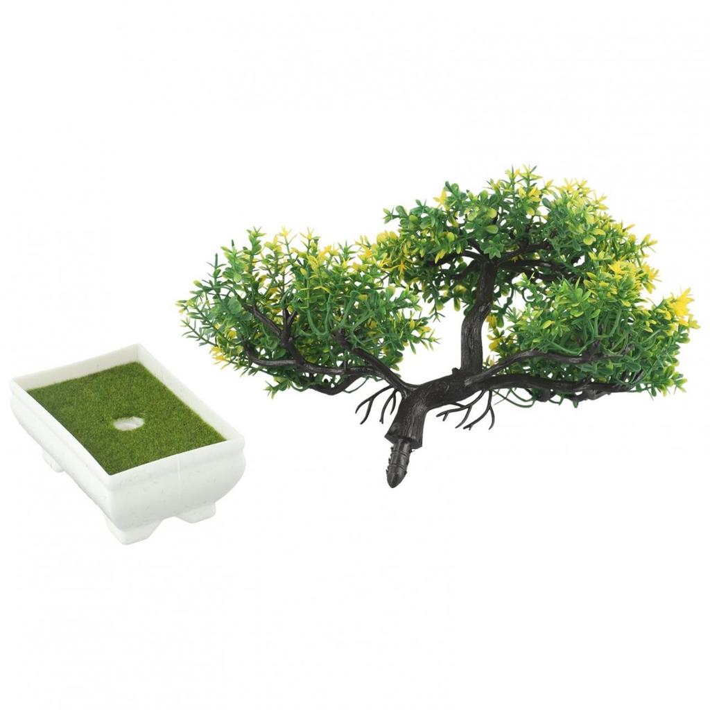 Künstlicher Topf Bonsai Topfpflanze Simulation Kiefer Baum Heim-/Bürodekor