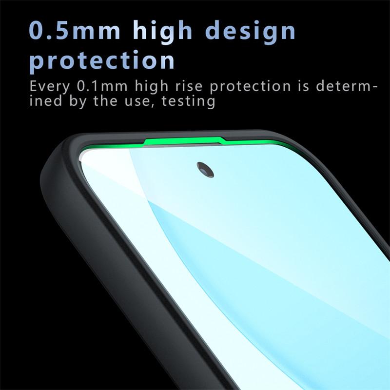 For OPPO Reno14 F Case OPPO Reno14 F Cover Soft TPU Frame PC Matte Durable Bumper Protective Phone Cases On OPPO Reno 14F Funda