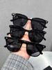 3Pcs European and American Retro Fashion Sunglasses for Men and Women, Trendy and Versatile, Summer Sun Protection