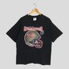 Vintage Tampa Bay Buccaneers NFL Black T Shirt Large Tampa Bay Buccaneers Printed Logo Shirt Tampa Bay Buccaneers Football Pro Player Size L
