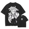 Anime Gachiakuta Manga Cartoon Jabber Rudo Enjin Vintage Washed Graphic T-shirt Unisex Harajuku Short Sleeve Casual Tee Tops