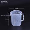 ZISIZ Plastic Measuring Cup with Lid