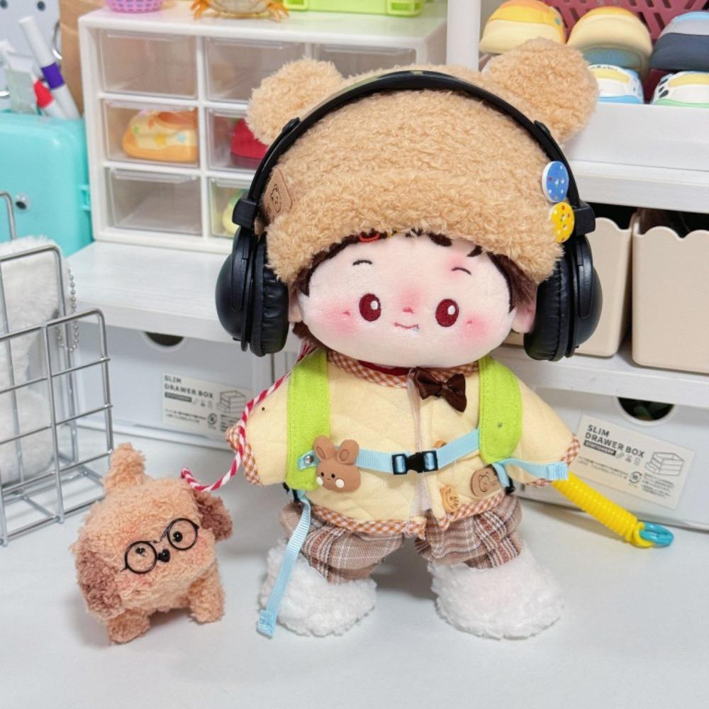 1 Set Bear Set Cotton Doll's Clothes Dress Plush Doll Clothes Doll Accessories