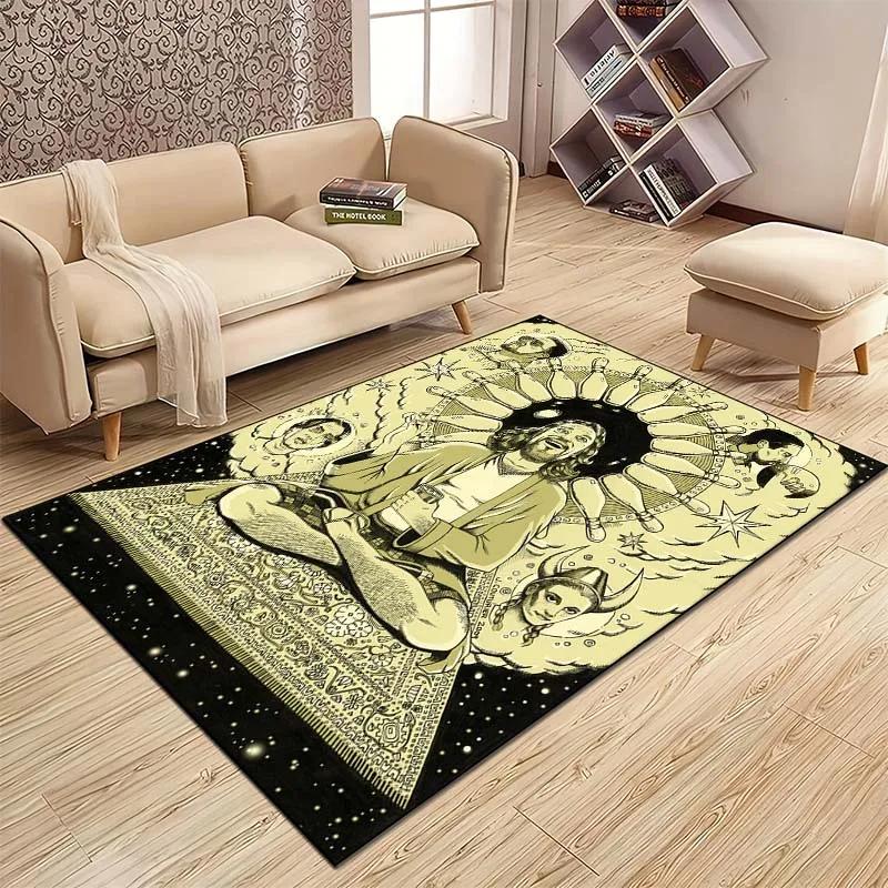 The Big L-Lebowski Pattern Carpet Kitchen MatEntrance Doormat Bedroom Floor Decoration Living Room Carpet Bathroom Anti-slip Rug