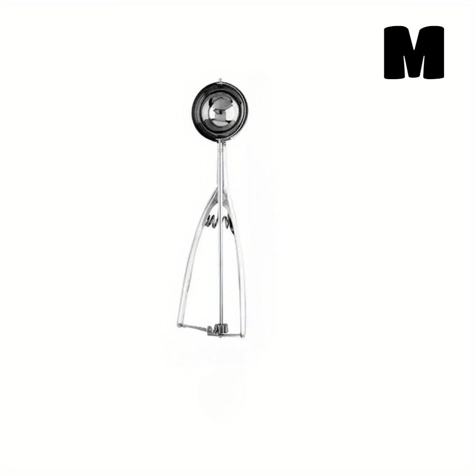 1/3pc Multi-Size Ice Cream Scoop with Spring Handle Dessert Shop Ice Cream Scooping Tool Stainless Steel Home Ball Potato Scoop