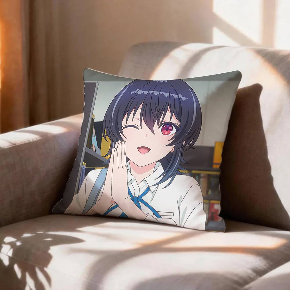 Sweet Umi MMaki Asanagi Pillow Case Pattern Printed Pillowcase For Living Room Sofa Cushion Cover