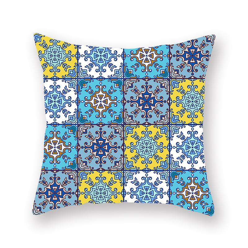 Wish Ethnic Style Mandala Digital Printing Car Office Cushion