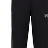 Emporio Armani EA7 SS24 Logo Mid-Rise Cuffed Casual Pants Men Bottoms Black 6DPP53-PJ16Z-1200
