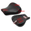 Schwarzer vorderer Fahrer-Solo-Sitz für Harley Sportster 883 1200 72 48 1983-2003