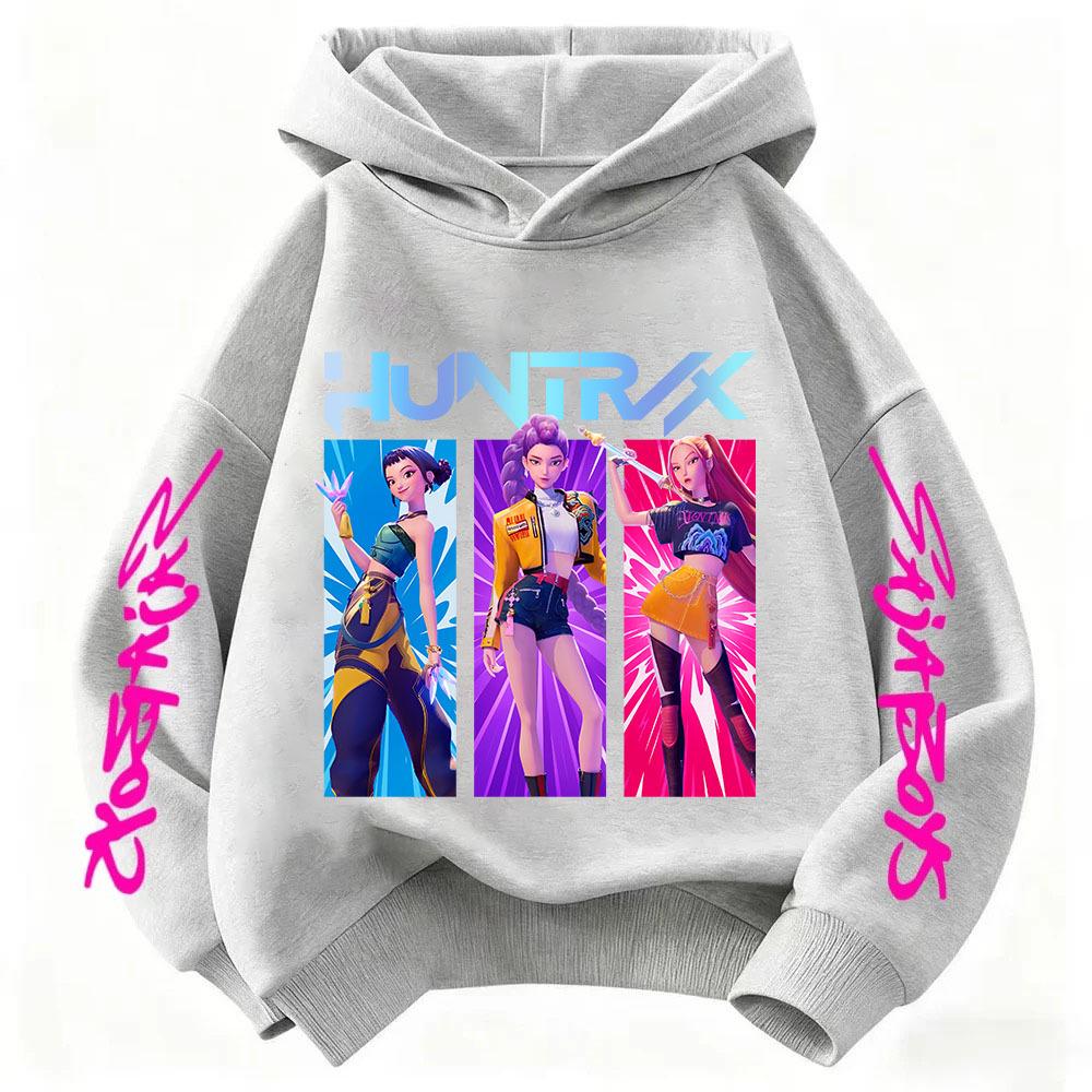 Demon Hunter Team Trendy Autumn/Winter Printed Hoodies for Men & Women