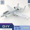 A10 Warthog Pig Double 30mm Channel Rc Manual Assembly Miniature Aircraft Fixed Wing Image Real Machine High Quality
