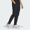 Adidas Business Casual Slim-Fit Pants Solid Color Logo Straight Leg Sports Trousers Men Pants Black IZ1588