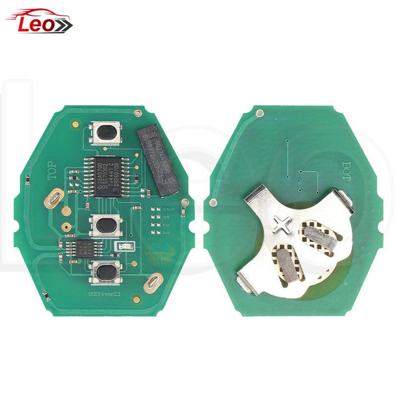 Leo For BMW CAS2 Remote Key HU58/HU92 315LIP/315/433/868MHz 46chip 3button for BMW 1 E87 3 E46 5 E60 E61 6 E63 E64 Series X5 E70