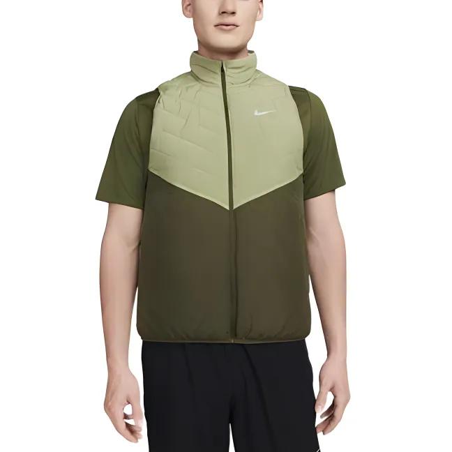 Nike Vests Unisex Green Stand Collar Moderate Other (Unisex) Vests DD5648 334