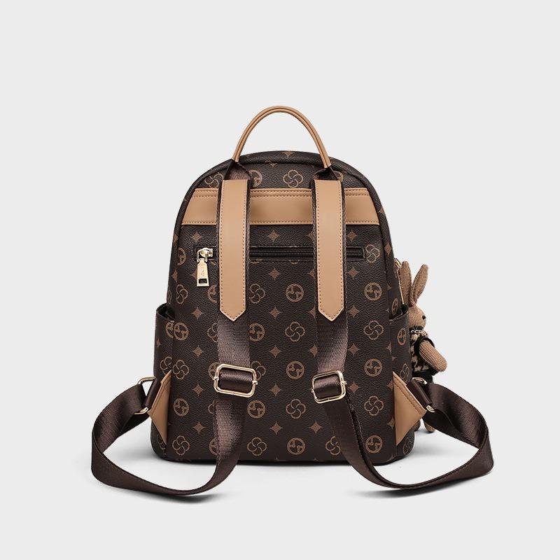School bag backpack women's new fashion printing large capacity travel light travel student backpack bags