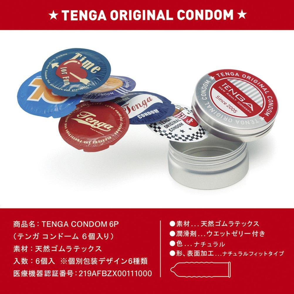 TENGA CONDOM 6P Tenga Condoms (6 pieces)