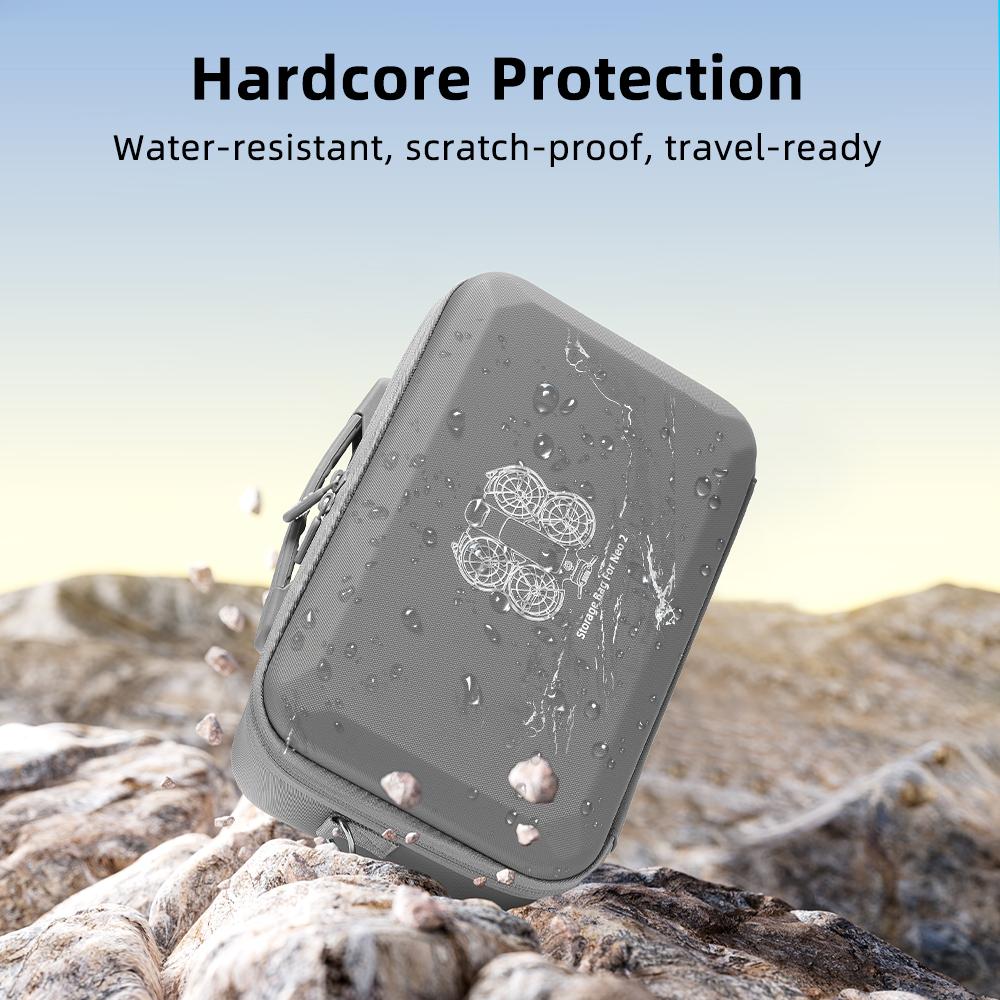 BRDRC Carrying Case for DJI NEO 2 Drone Accessories Protective Storage Case Portable Travel Bag Large Shell Box