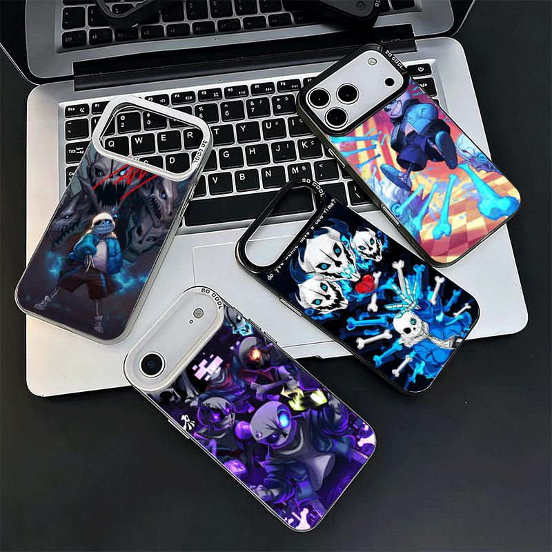 U-Undertale S-Sans Soft Phone Case for iPhone 15 16 17 Pro Max 17Air 16E 14 Plus 13 12 Mini Shockproof Cover Back Shell