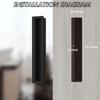 1pc Invisible Wine Cabinet Moving Door Handle Rust & Corrosion Resistance Suitable for Offices Hotels Garages