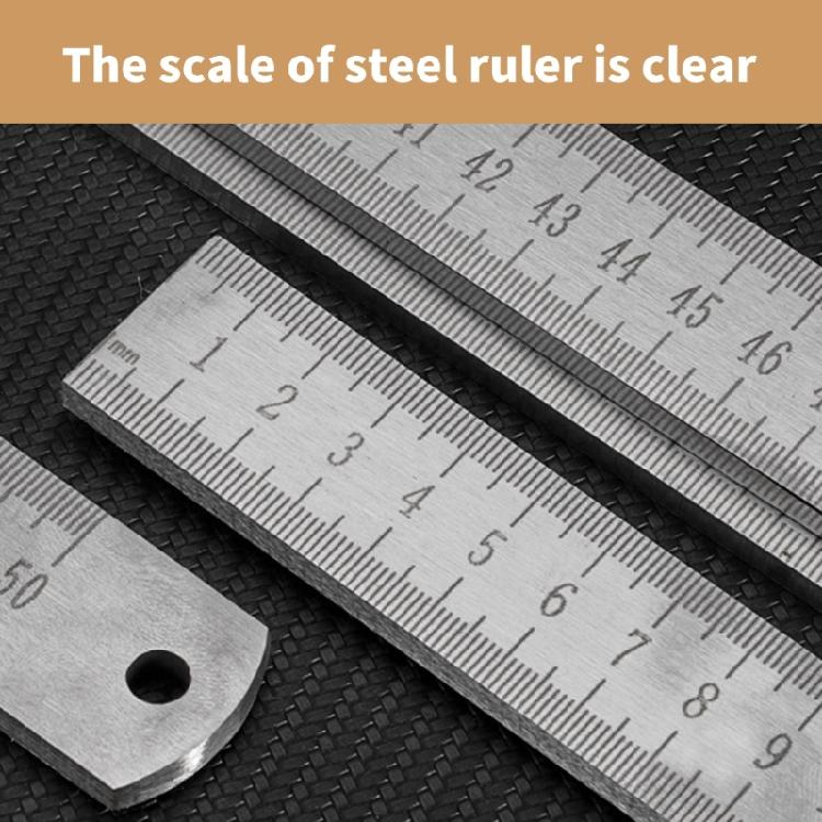 Stainless Steel Straight Edges Ruler for Precisions Accurate Drawing Drafting Measuring Tasks Architects and Engineers