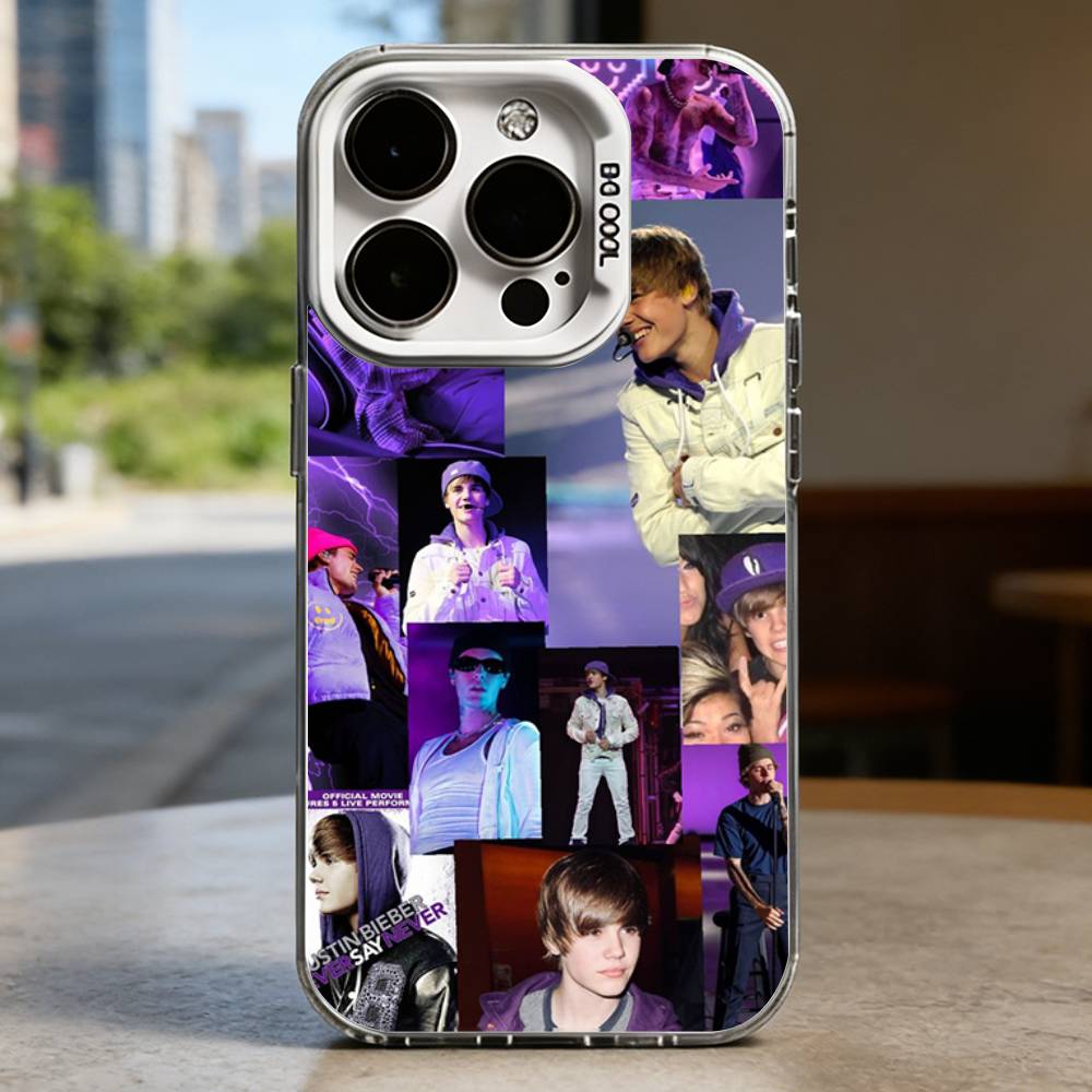 J-Justin B-Bieber Case for iPhone 16 15 14 13 12 11 Pro Max Plus Air 16E X XR XS Max Hard Shockproof Bumper Cover