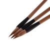 3Pcs Chinese Japanese Water Ink Painting Writing Calligraphy Brush Pen Brown