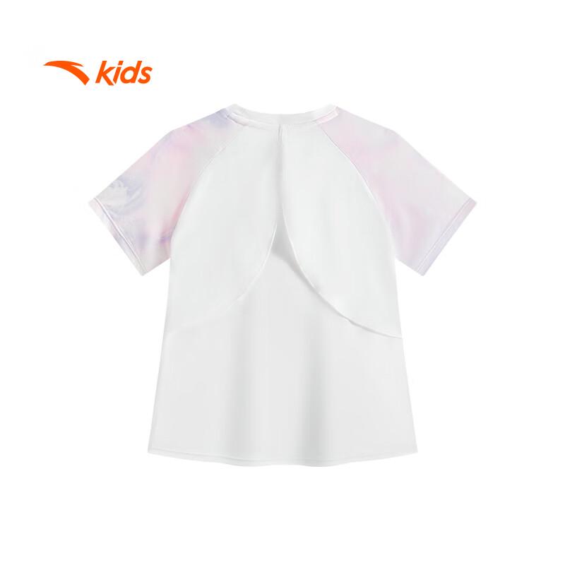 Anta Kids Girls' Quick-Dry Running Knit Short Sleeve T-Shirt A62525111