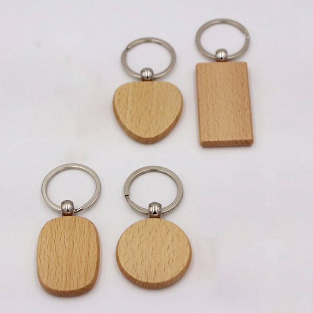 Holz DIY Schlüsselanhänger Tragbar Mann Hängend Bemalbar Automobil Handtasche Tasche Basteln Herstellung Schlüsselanhänger Kleidung Zubehör Frau