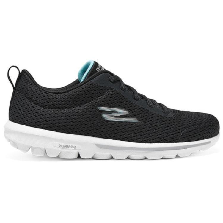 Skechers Go Walk Comfortable Versatile Low Top Casual Shoes Women sneakers Black 124985-BKAQ