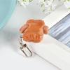 Fashionable Keyring Pork Rib Pendant Keychain Simulated Food Keyrings Jewelry