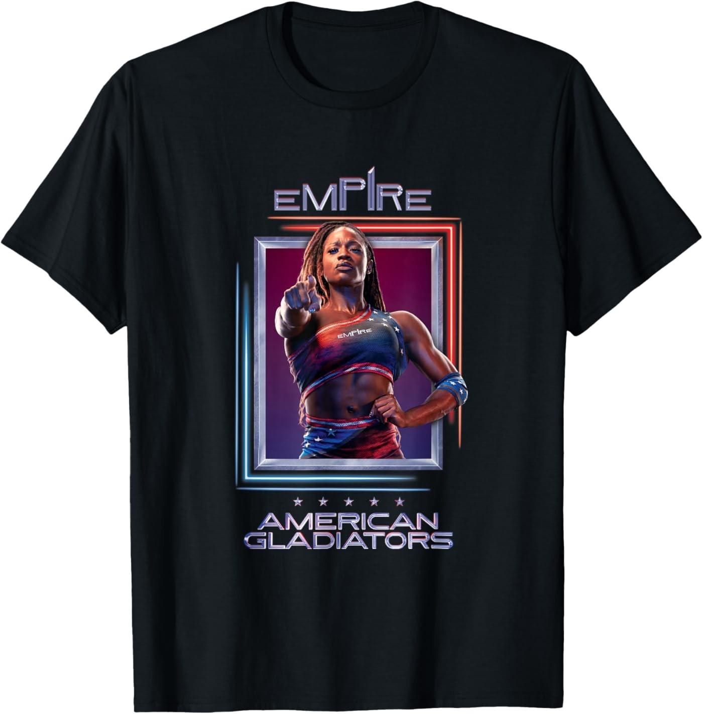 American Gladiators Empire Unisex T-Shirt S разноцветный
