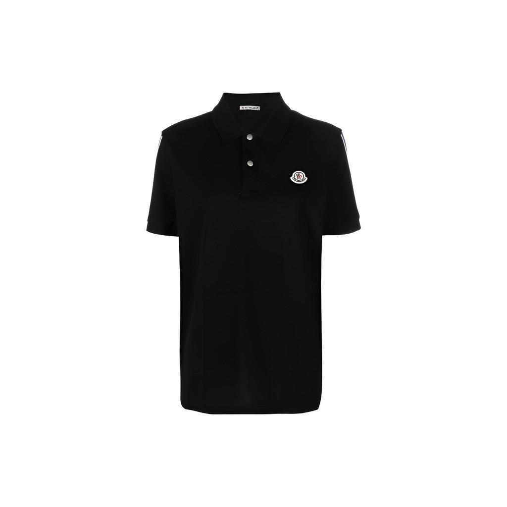 Moncler Logo Patch Short Sleeve Polo Shirt 8A00020899UR999