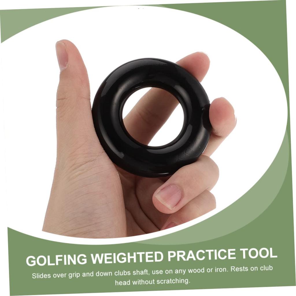 VANZACK Weighted Rings for Golf Swing Practice, Set of 2,