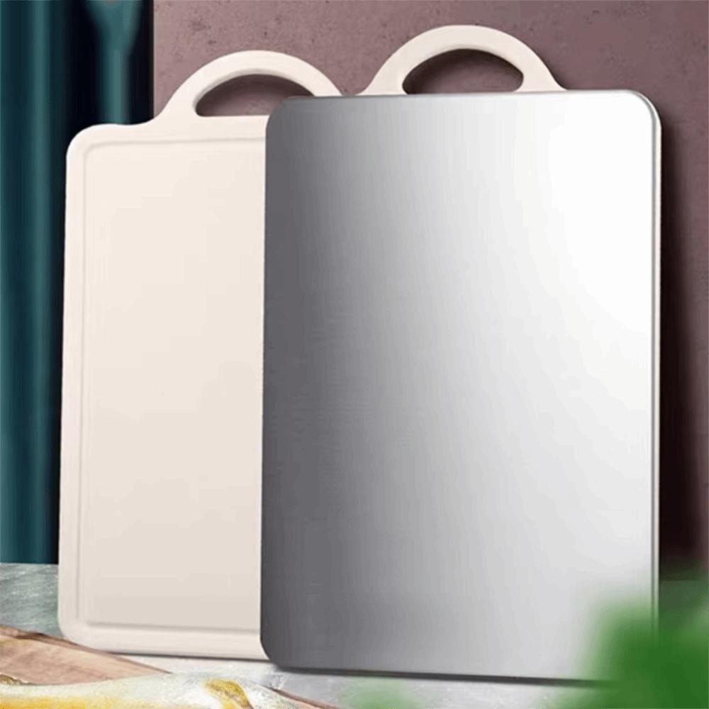 Anti-mold Chopping Block 304 Stainless Steel and PP Chopping Board Double-sided Cutting Board  Beef