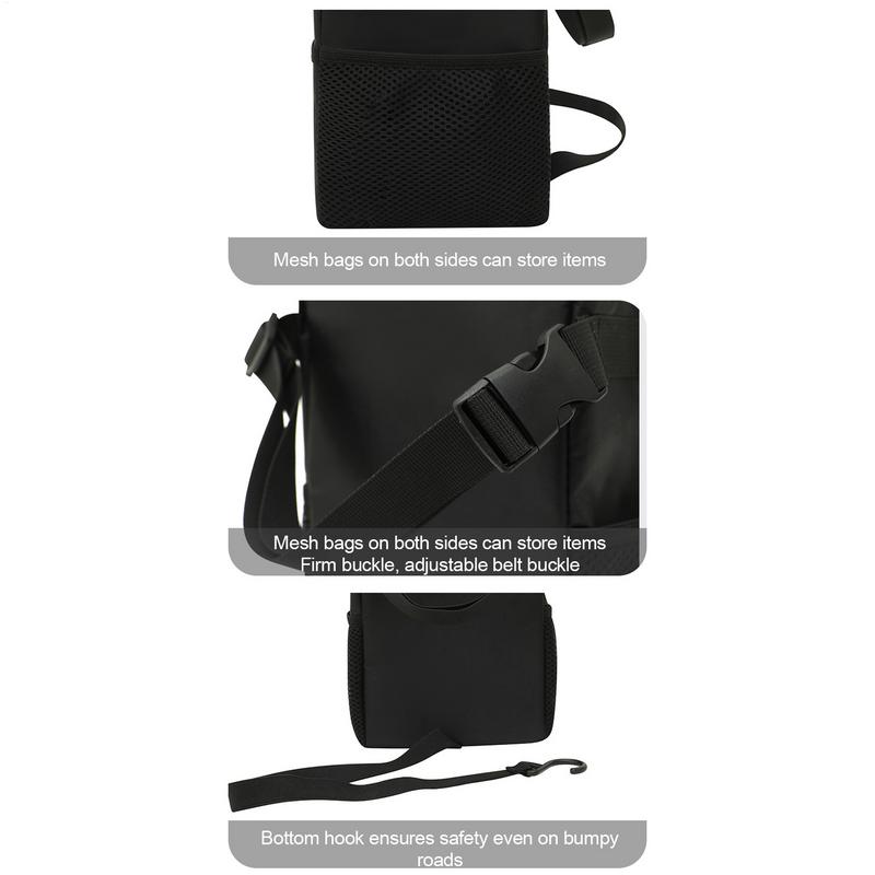 Foldable Car Trash Can Automotive Traveling Garbage Container Can Vehicle Dustbin Leakproof Storage Solution For Umbrella Mobile