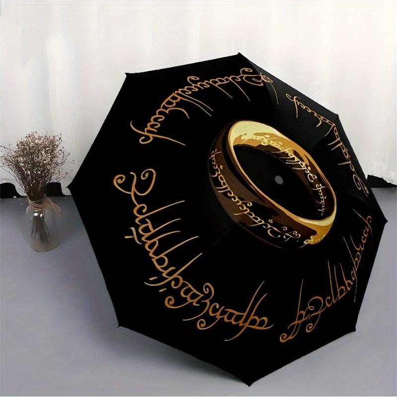 Grand Theft Auto GTA Auto Open/close, 8-Rib Iron Frame, Compact Folding Umbrella All-Season  0808093