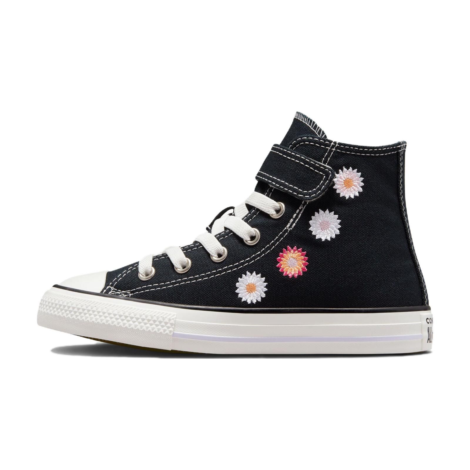 

Детские кроссовки Converse Chuck Taylor All Star Easy-On High PS Festival Florals Black Sunrise-Pink A06086C 28