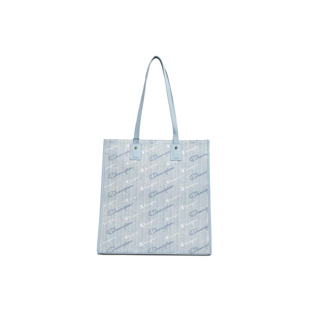 New Champion Fabric Backpack Shoulder Bag Unisex Light Blue Denim/Dark Blue Denim U5BACPU41