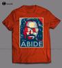 The Big Lebowski Abide Custom Shirt High Quality Blackshirts For Unisexfashion Tshirt Summer