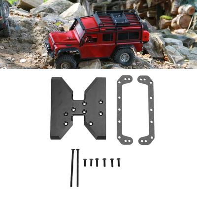 Carbon   RC Skid Plate, Replacement for   Capra 1Celsius10 RC Crawler Crawler, POM Materials   Plate, Lightweight Design, Protectio