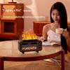 USB Fireplace Aroma Humidifier: Large Mist Volume, Creative Design for Home or Bedroom